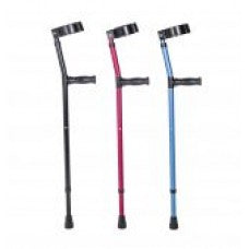Aluminium Elbow Crutch – (Blue/Red/Black) Large (pcs)
