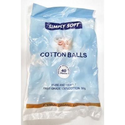 Simply Soft Cotton Balls 40's