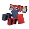 Basic Fist Aid Kit - Red or Blue - With Velcro Straps