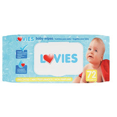 Lovies Baby Wipes Unscented