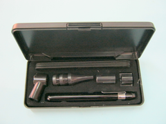 Otoscope De Luxe with Tongue Depressor & Black Pen