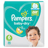 Pampers Baby-Dry Nappies Size 6