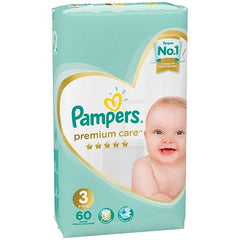 Pampers Premium Care Nappies Size 3