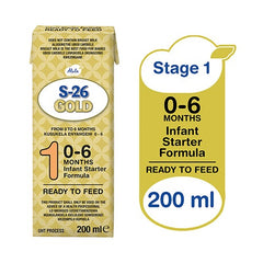 S-26 Gold Stage 1 Ready-To-Feed 200ml