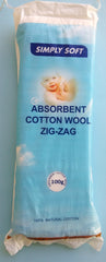 Simply Soft Cottonwool Zig Zag - 100g