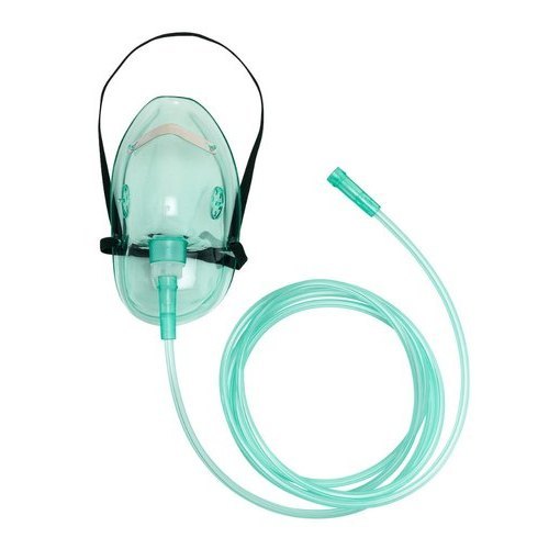 Mask Oxygen & Tubing - Adult Pack of 100 Units